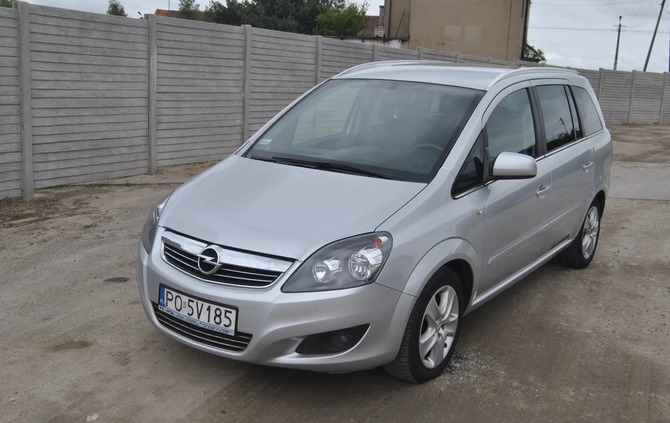 Opel Zafira cena 13900 przebieg: 339357, rok produkcji 2012 z Mogilno małe 301